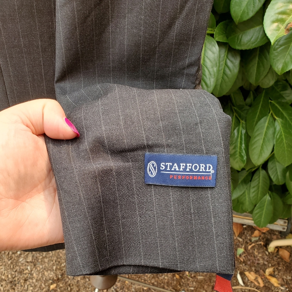 STAFFORD SUIT JACKET AND PANTS - Picture 6 of 16